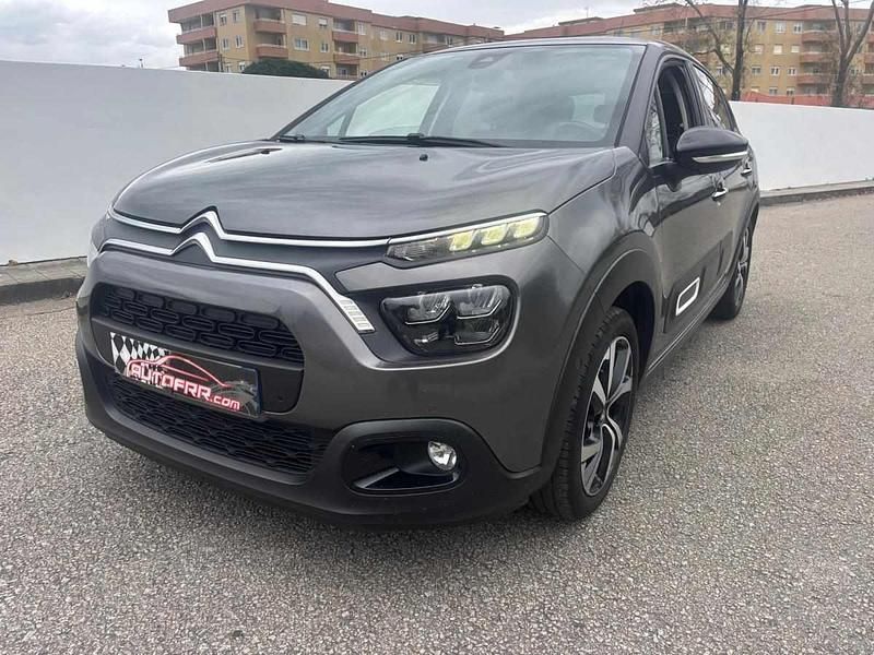 Cinza Usado 2021 Citroën C3 PureTech | € 11.900 (Bom preço) - Imagem 1/4
