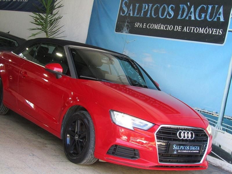Vermelho Usado 2017 Audi A3 Cabriolet Sport Cabrios | € 17.480 - Imagem 1/4