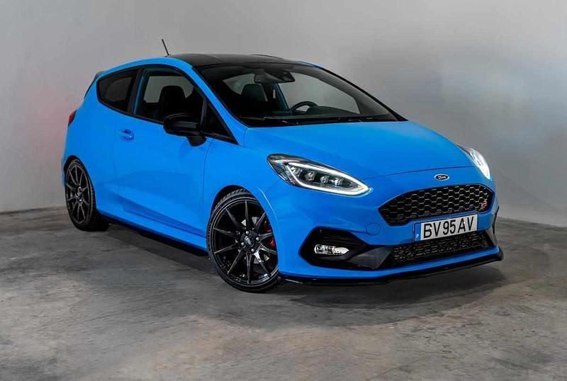 Azul Usado 2021 Ford Fiesta Citadino | € 26.990 (Preço elevado) - Imagem 1/4