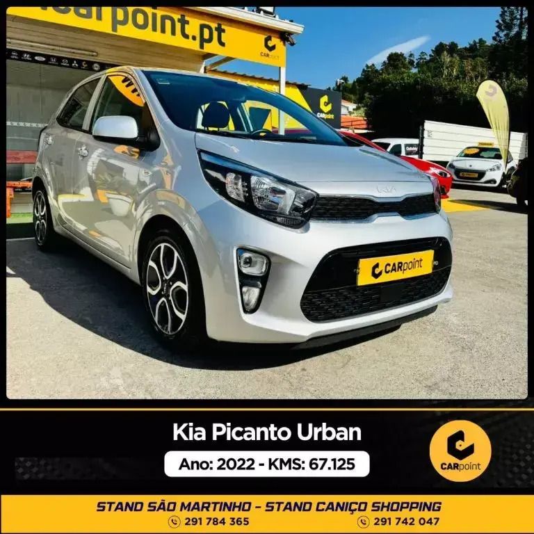 Usado Kia Picanto 67 HP (49 kW) 2022 Cinzento Citadino