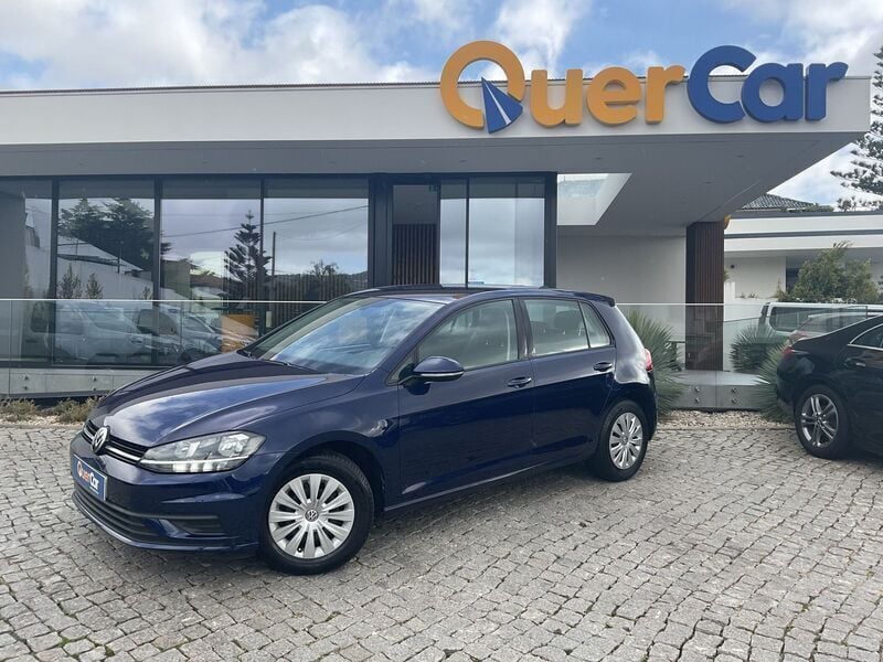 Usado VW Golf VII Trendline 115 HP (84 kW) 2019 Azul