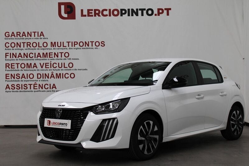 Branco Novo 2025 Peugeot 208 GT Citadino | € 20.450 (Super Preço) - Imagem 1/4