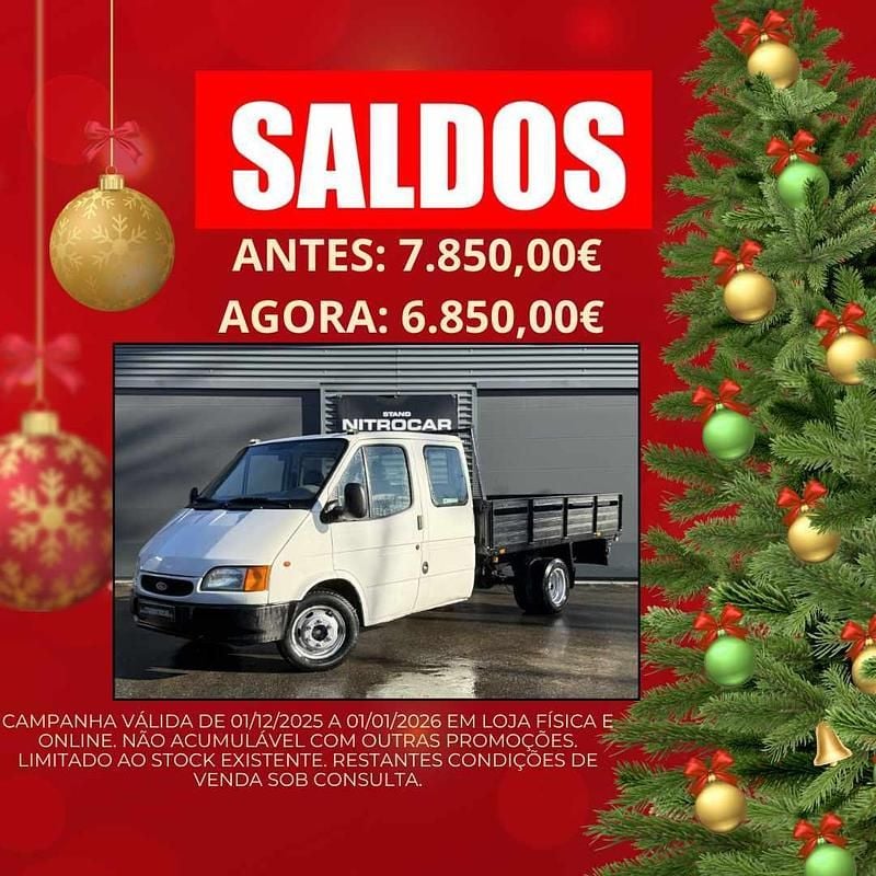 Branco Usado 1997 Ford Transit Carrinha | € 6.850 - Imagem 1/4