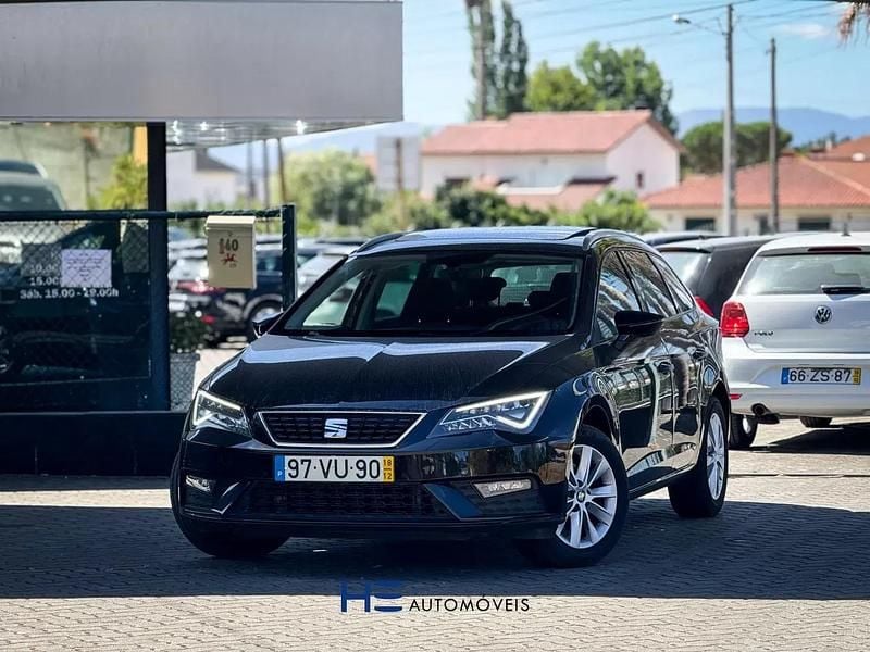 Preto Usado 2018 Seat Leon ST Style Carrinha | € 13.500 (Bom preço) - Imagem 1/4