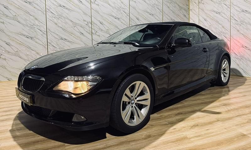 Usado BMW 630 Cabriolet 272 HP (200 kW) 2009 Preto Cabrios