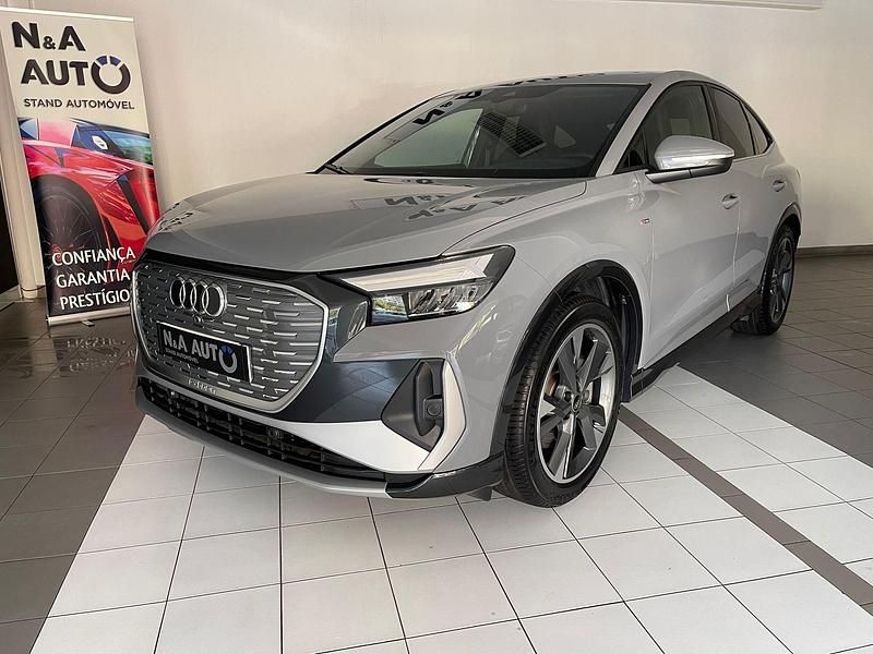 Cinza Usado 2022 Audi Q4 e-tron SUV | € 39.500 (Preço justo) - Imagem 1/4