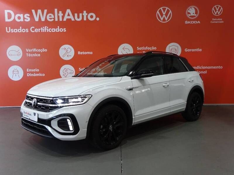 Branco Usado 2023 VW T-Roc R-line SUV | € 30.990 (Preço justo) - Imagem 1/1