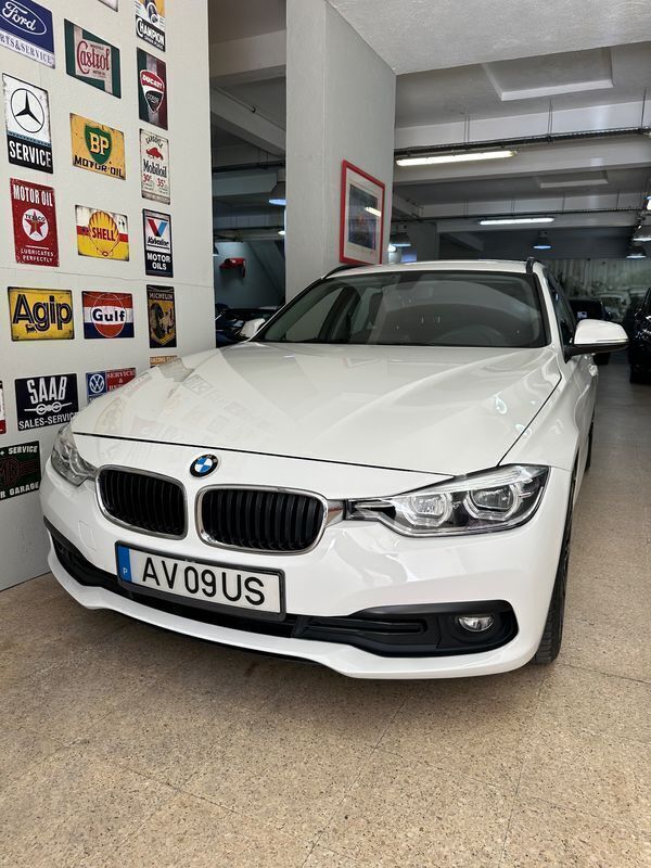 Branco Usado 2018 BMW 320 Efficient Dynamics Carrinha | € 20.000 (Bom preço) - Imagem 1/4