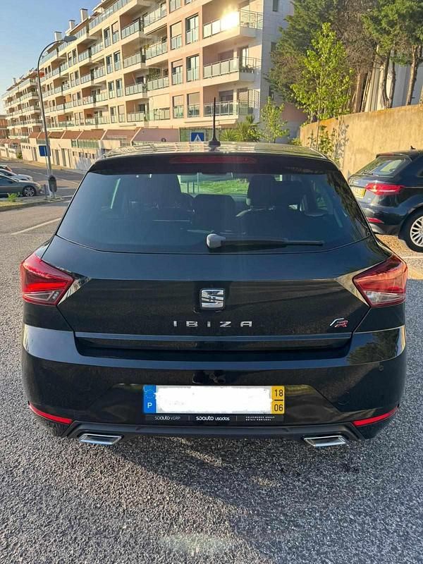 Preto Usado 2018 Seat Ibiza FR Sedan | € 13.700 (Preço justo) - Imagem 1/4