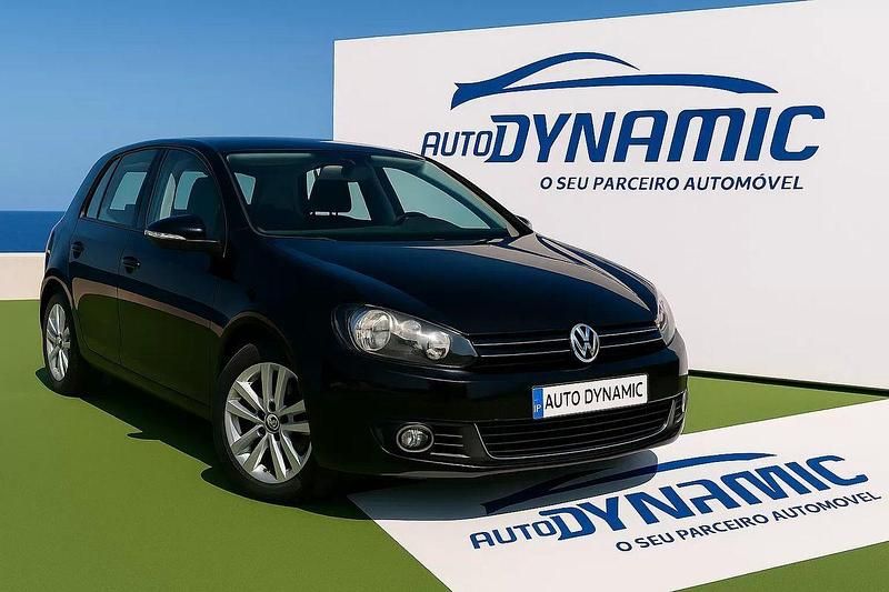 Preto Usado 2012 VW Golf VII Comfortline Citadino | € 11.900 (Preço justo) - Imagem 1/4