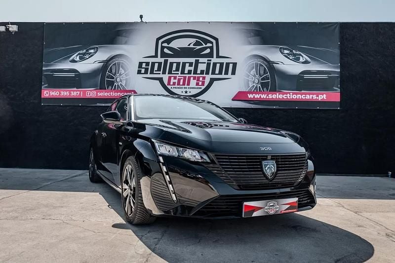 Preto Usado 2022 Peugeot 308 Active | € 24.900 (Bom preço) - Imagem 1/4