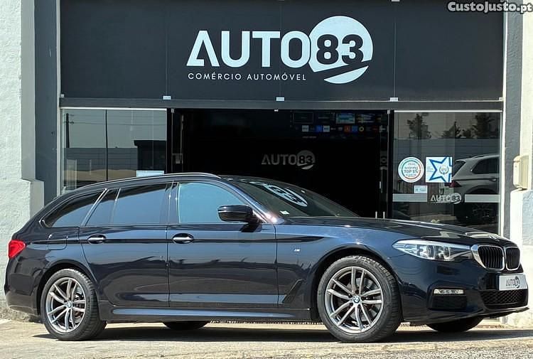 Azul Usado 2017 BMW 520 Carrinha | € 23.990 (Preço elevado) - Imagem 1/1