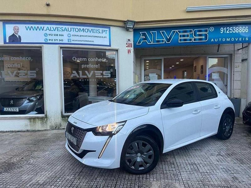 Branco Usado 2022 Peugeot e-208 Citadino | € 16.980 (Bom preço) - Imagem 1/4