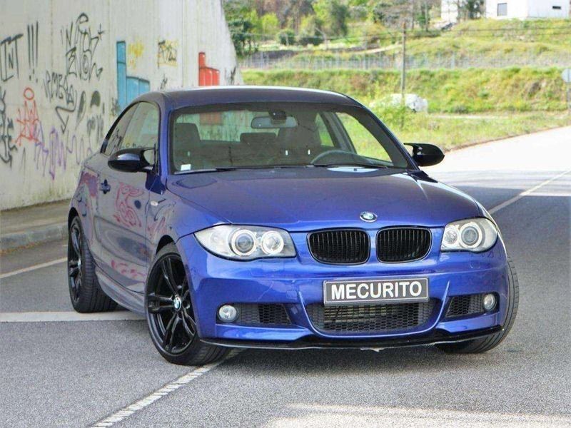 Azul Usado 2008 BMW 123 Coupé Coupé | € 18.650 - Imagem 1/4