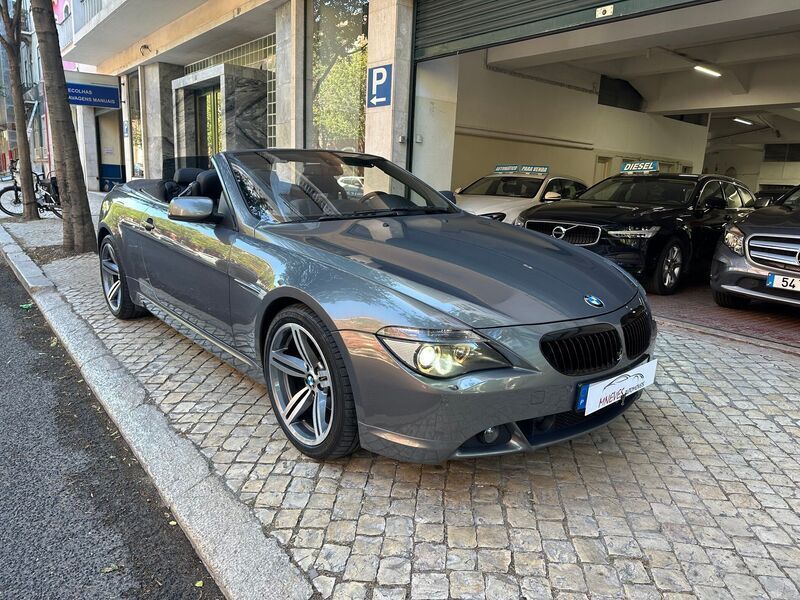 Cinza Usado 2006 BMW 630 Cabriolet Cabrios | € 22.500 - Imagem 1/4