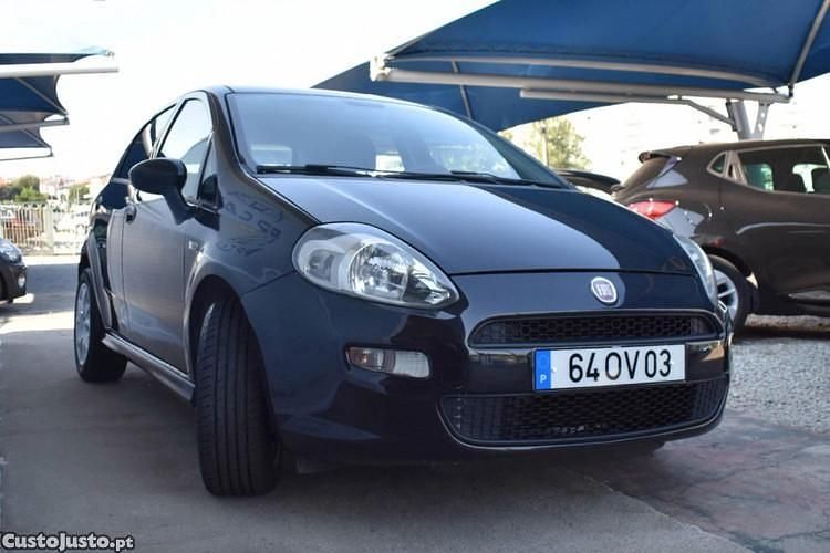 Preto Usado 2014 Fiat Punto Citadino | € 6.350 (Preço justo) - Imagem 1/1