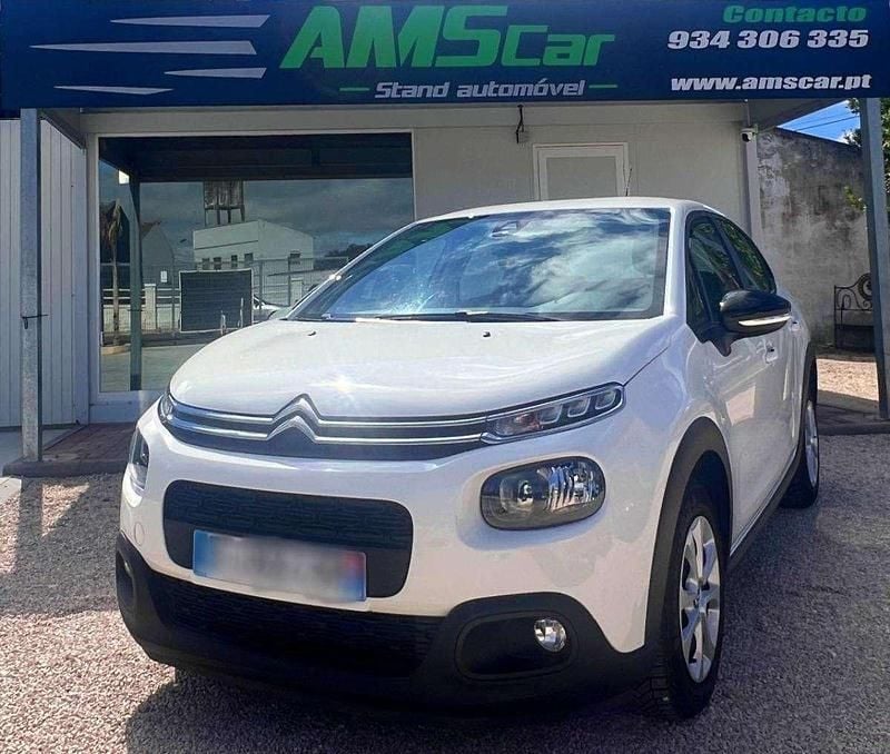 Branco Usado 2019 Citroën C3 Citadino | € 12.500 (Preço justo) - Imagem 1/4