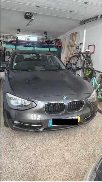 Cinzento Usado 2014 BMW 116 Citadino | € 10.000 (Super Preço) - Imagem 1/4