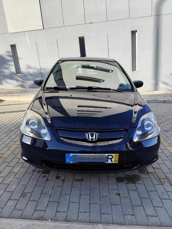 Usado Honda Civic 90 HP (66 kW) 2001 Azul Citadino