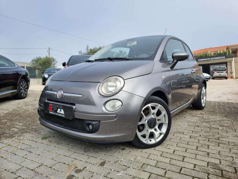 Cinzento Usado 2010 Fiat 500 Sport Citadino | € 5.900 (Bom preço) - Imagem 1/4