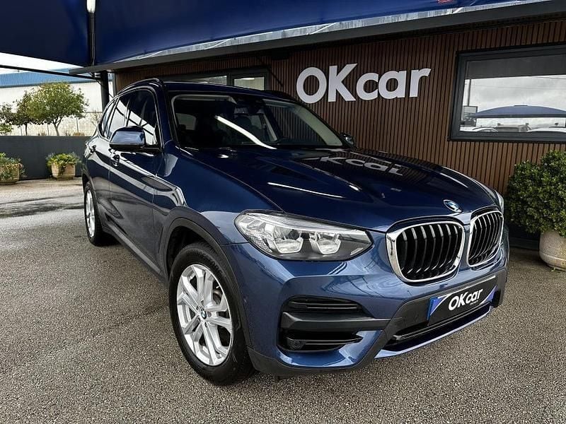 Azul Usado 2021 BMW X3 xLine SUV | € 37.500 - Imagem 1/4