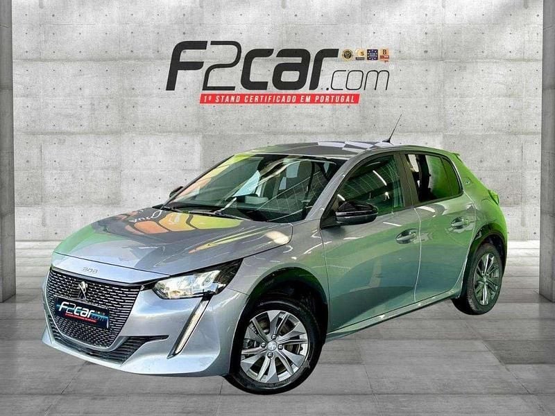 Cinzento Usado 2023 Peugeot e-208 Citadino | € 19.990 (Bom preço) - Imagem 1/4