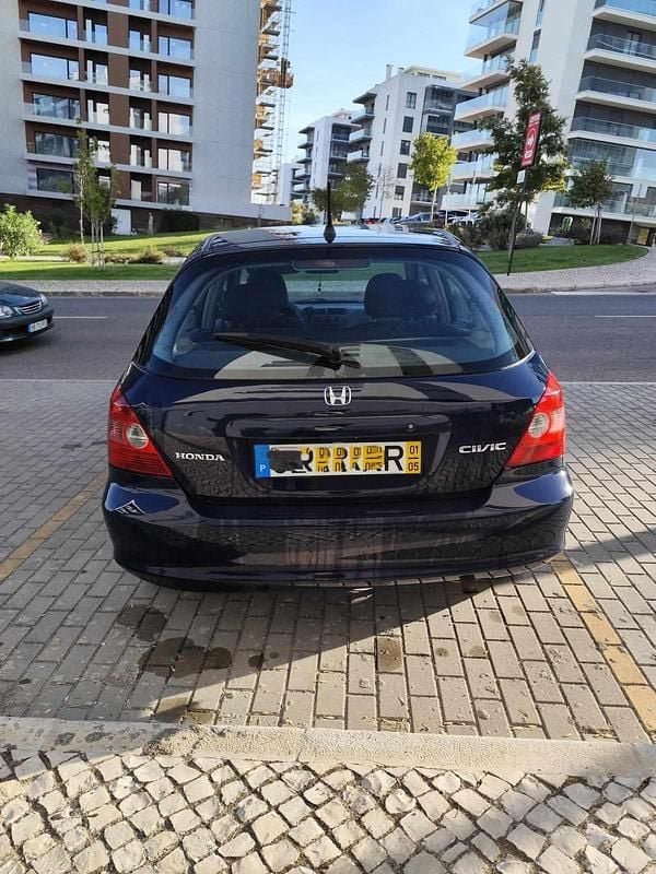 Usado Honda Civic 90 HP (66 kW) 2001 Azul Citadino