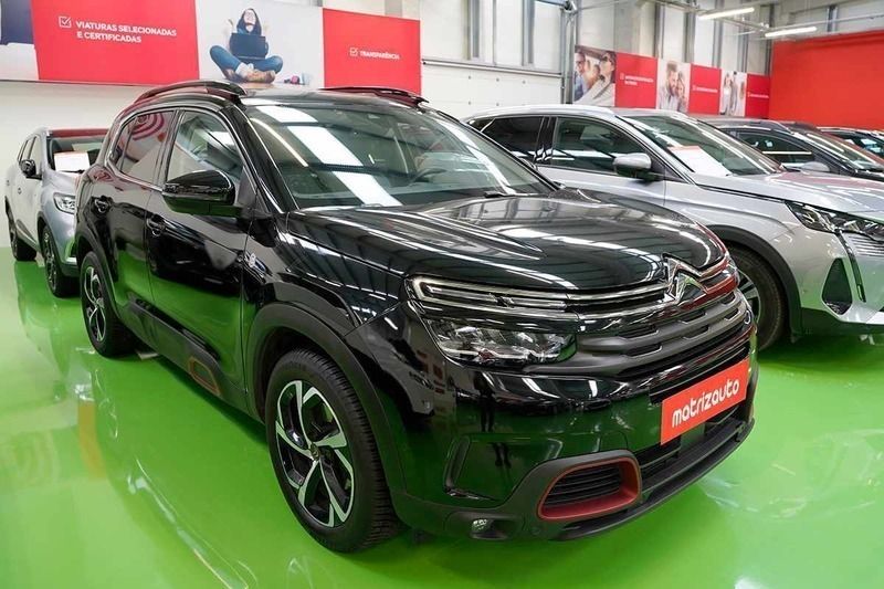 Preto Usado 2021 Citroën C5 Aircross SUV | € 30.499 - Imagem 1/4