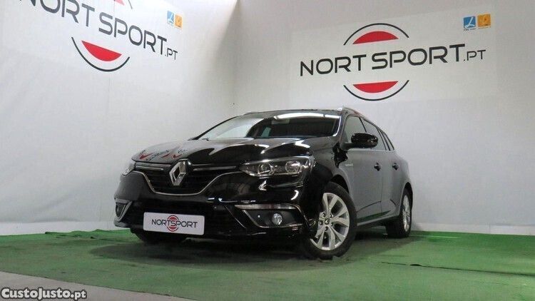 Preto Usado 2018 Renault Mégane GrandTour LIMITED Carrinha | € 17.800 (Caro) - Imagem 1/1