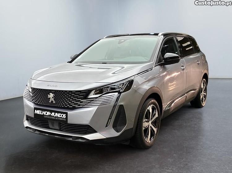 Cinza Usado 2022 Peugeot 5008 GT-line SUV | € 27.990 (Preço justo) - Imagem 1/1