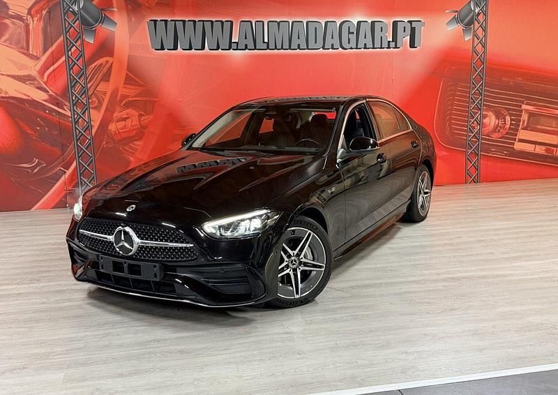 Preto Usado 2023 Mercedes C300e AMG line Sedan | € 45.500 (Bom preço) - Imagem 1/4