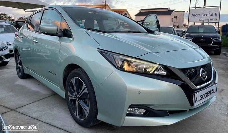 Verde Usado 2018 Nissan Leaf Citadino | € 13.500 (Preço justo) - Imagem 1/4