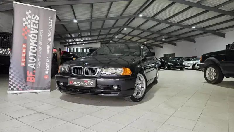 Preto Usado 2002 BMW 320 Cabriolet Cabrios | € 12.500 - Imagem 1/4