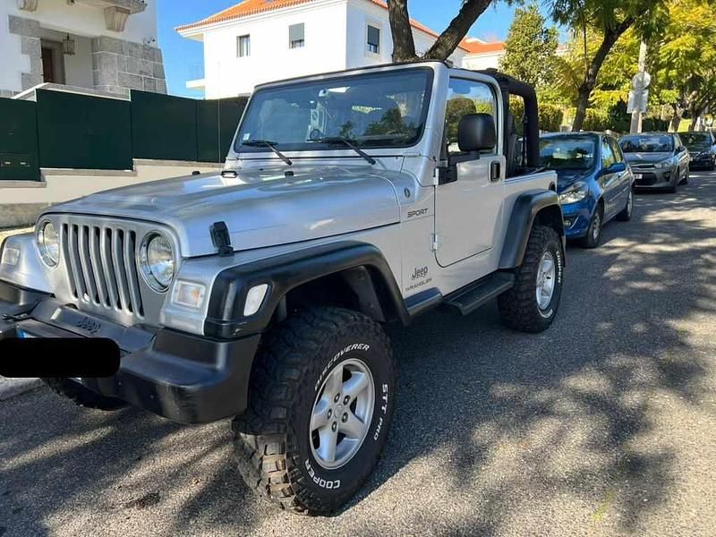 Usado Jeep Wrangler 143 HP (105 kW) 2003 Cinzento SUV