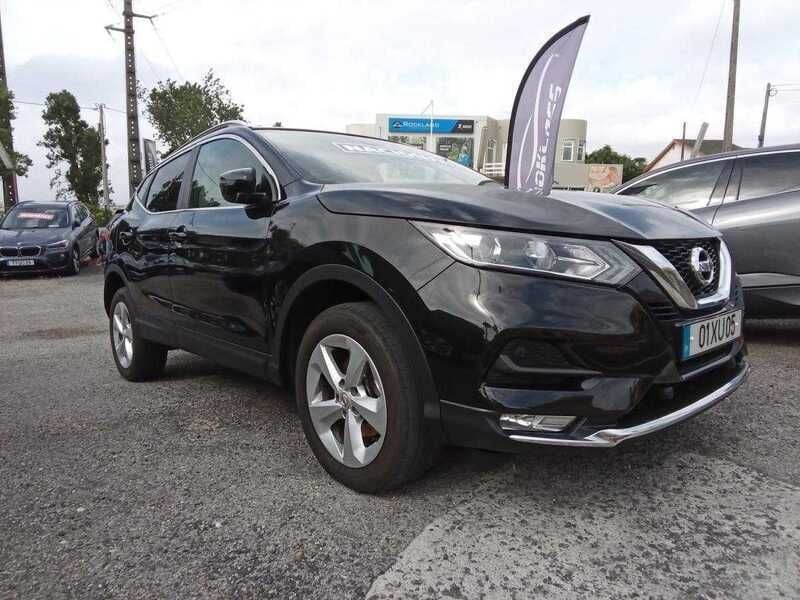 Preto Usado 2019 Nissan Qashqai Acenta SUV | € 16.900 (Preço justo) - Imagem 1/4