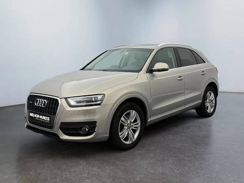 Bege Usado 2014 Audi Q3 Ambition SUV | € 18.990 - Imagem 1/4