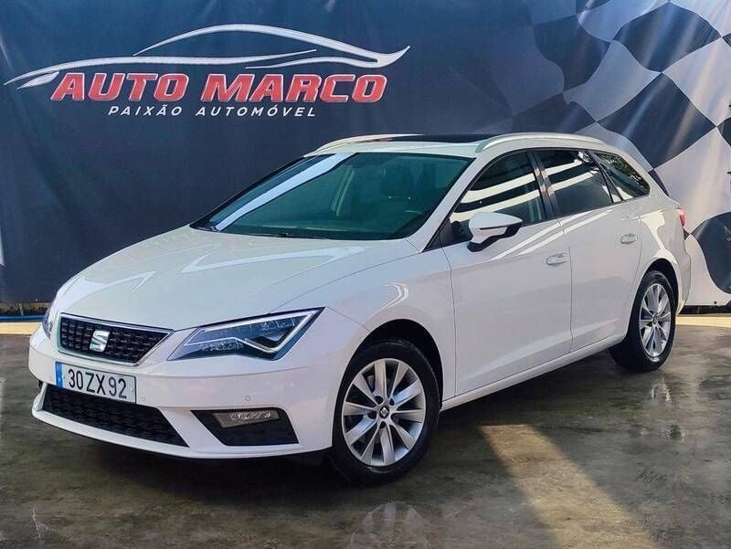Branco Usado 2020 Seat Leon ST Carrinha | € 15.900 (Preço justo) - Imagem 1/4