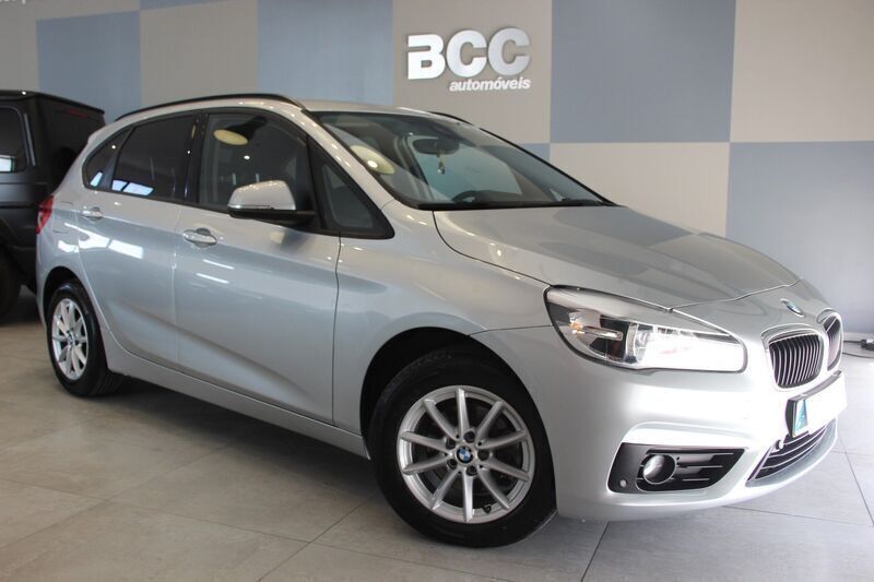 Cinza Usado 2015 BMW 216 Active Tourer Advantage Monovolume | € 16.990 (Caro) - Imagem 1/4