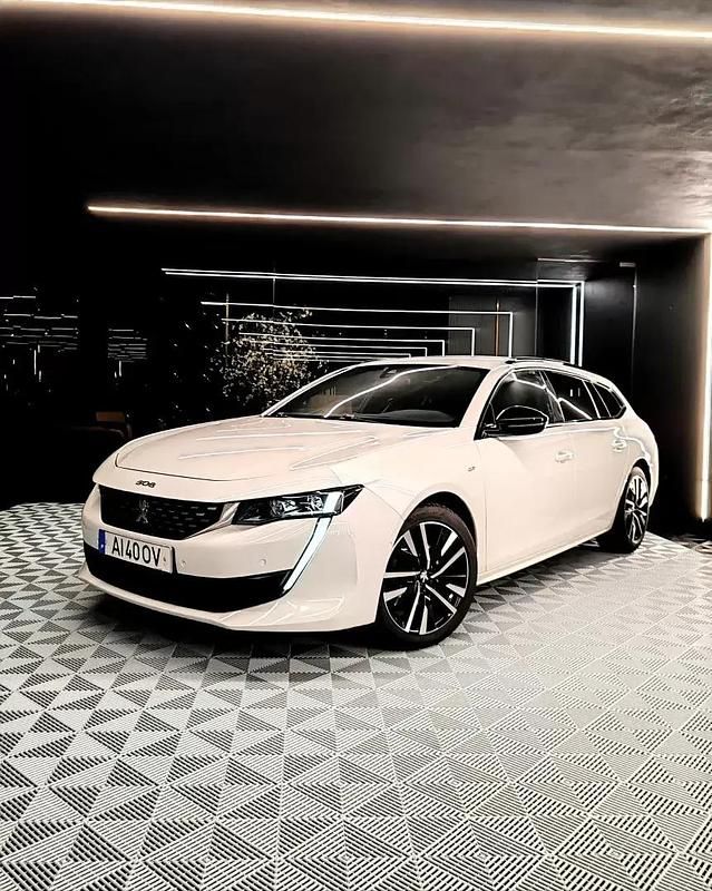 Branco Usado 2021 Peugeot 508 GT Carrinha | € 20.750 (Preço justo) - Imagem 1/4