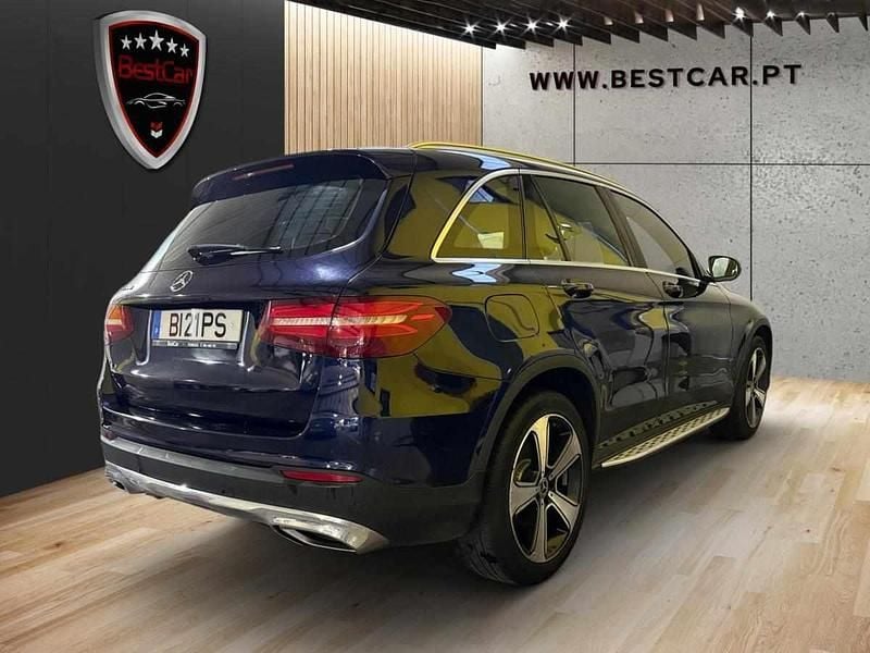 Usado Mercedes GLC250 204 HP (150 kW) 2018 Azul Citadino