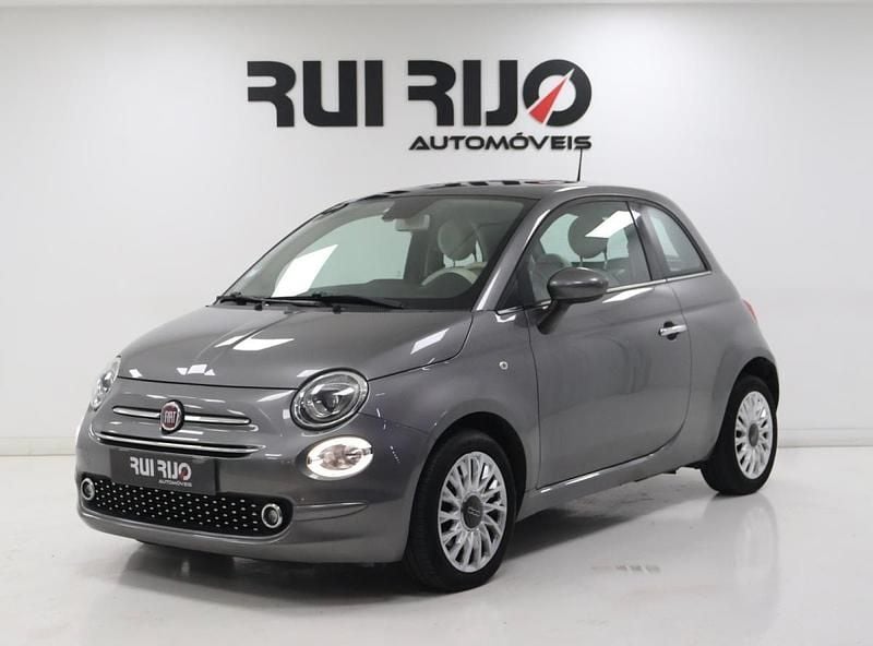 Cinza Usado 2019 Fiat 500 Lounge Citadino | € 11.500 (Preço justo) - Imagem 1/4