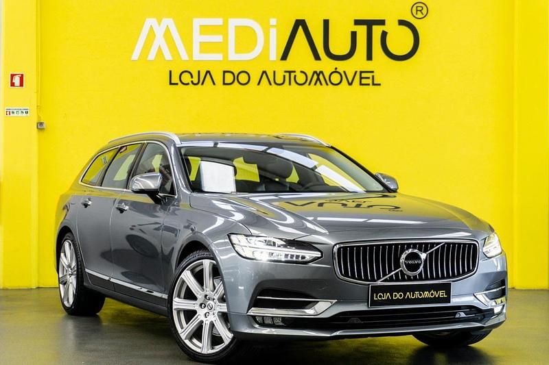 Azul Usado 2018 Volvo V90 Inscription Carrinha | € 28.890 (Preço justo) - Imagem 1/4