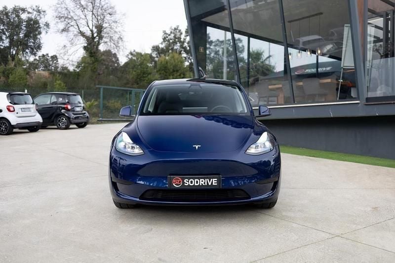 Usado Tesla Model Y 175 kW (238 HP) 2020 Azul SUV