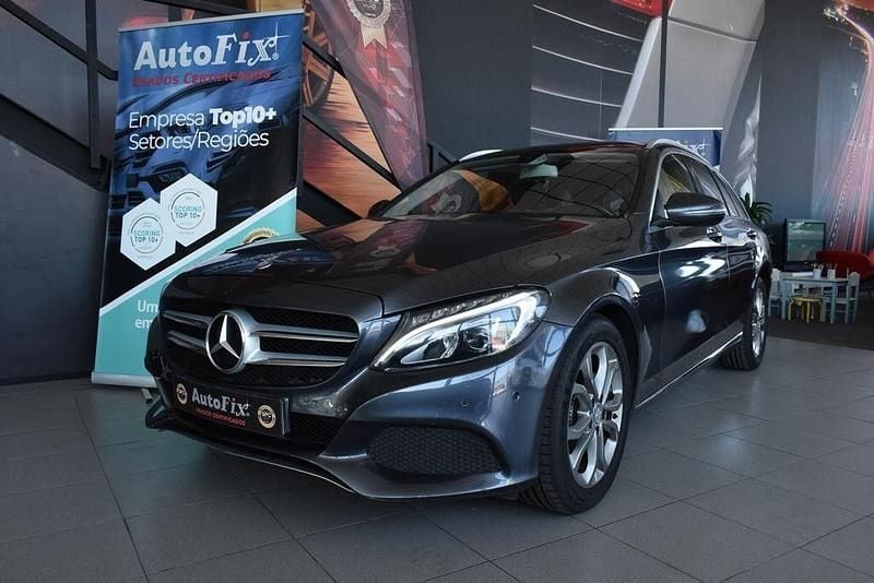 Cinza Usado 2015 Mercedes C180 Avantgarde Carrinha | € 13.800 (Preço justo) - Imagem 1/4