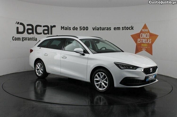 Usado Seat Leon ST Style 110 HP (80 kW) 2023 Branco Carrinha