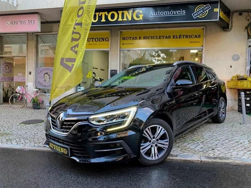 Preto Usado 2022 Renault Mégane GrandTour Intens Carrinha | € 19.480 (Preço justo) - Imagem 1/4