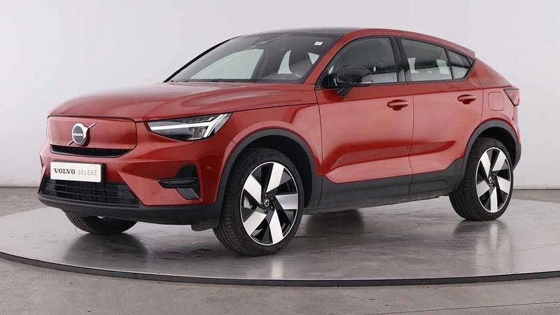 Vermelho Usado 2024 Volvo EC40 SUV | € 42.700 - Imagem 1/4