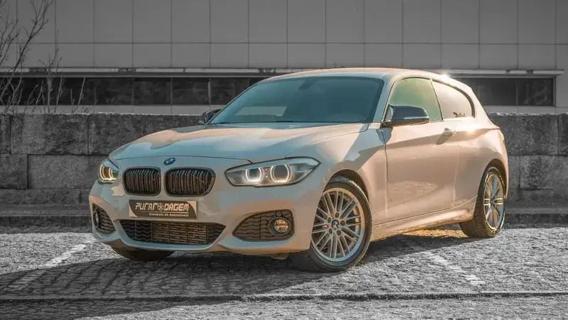 Usado BMW 116 M Sport 116 HP (85 kW) 2018 Branco Citadino