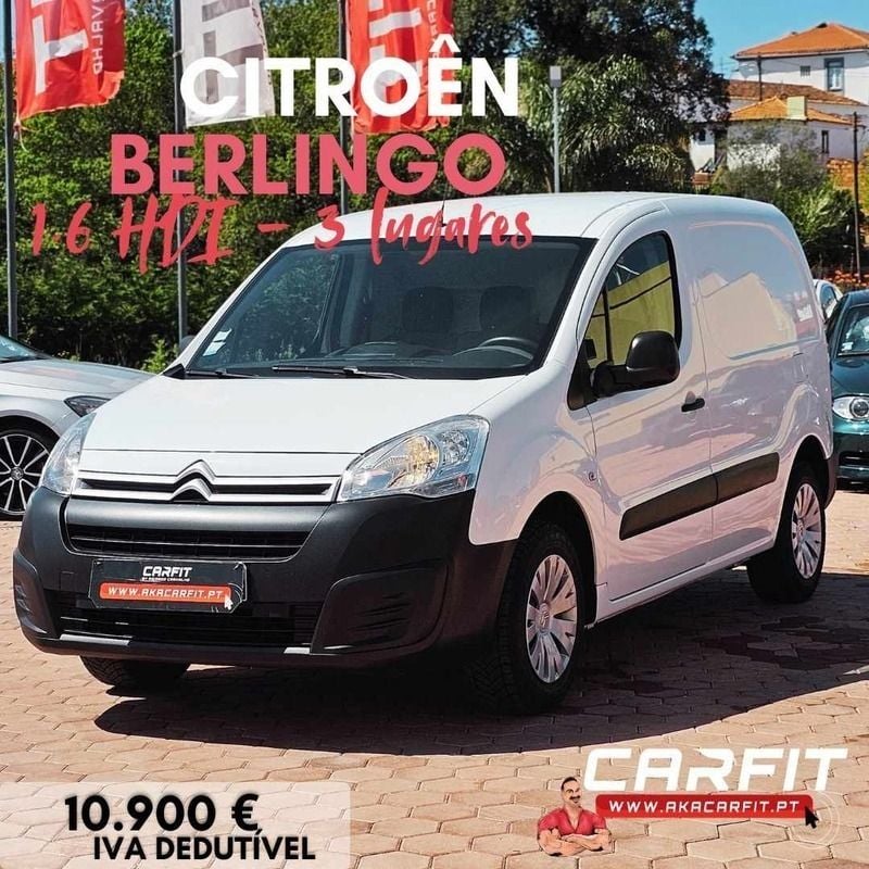 Branco Usado 2018 Citroën Berlingo Monovolume | € 10.900 (Bom preço) - Imagem 1/4