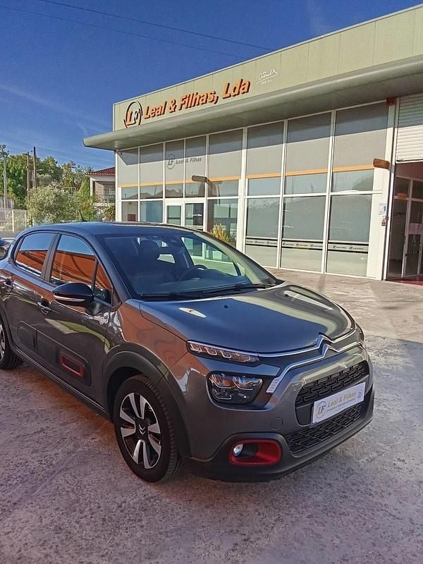 Cinza Usado 2021 Citroën C3 Citadino | € 13.950 (Preço justo) - Imagem 1/4